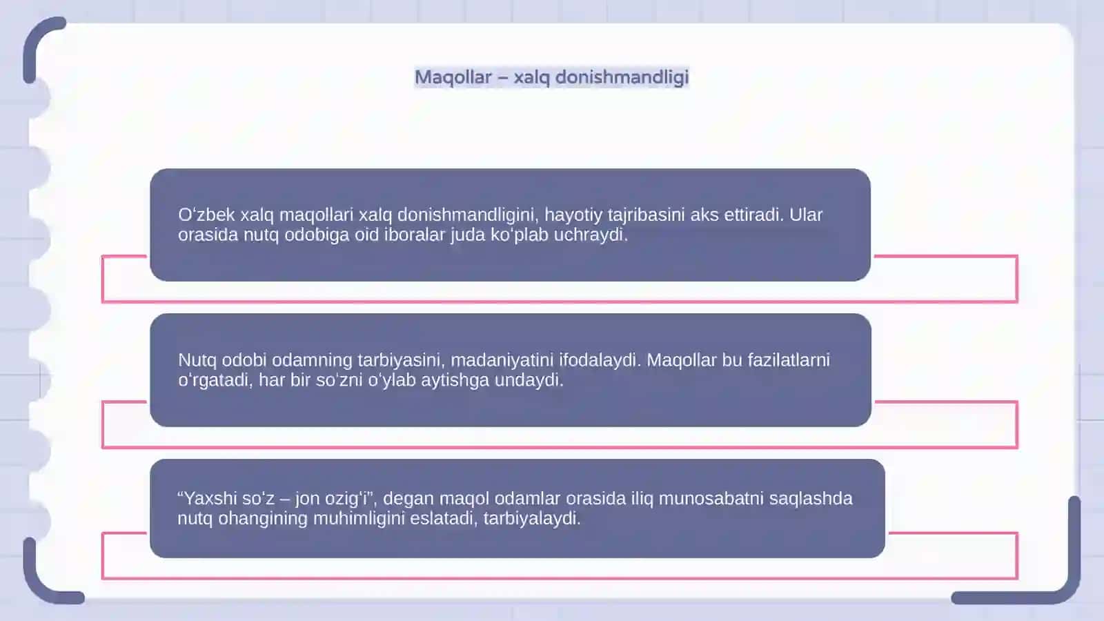 Òzbek xalq maqollarida nutq odobi 4
