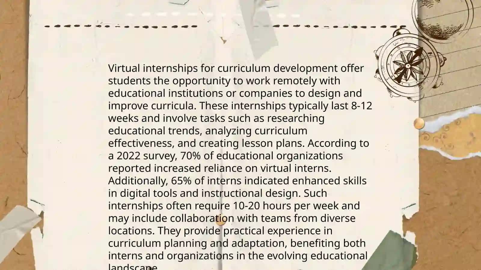 Virtual internships in Education 4