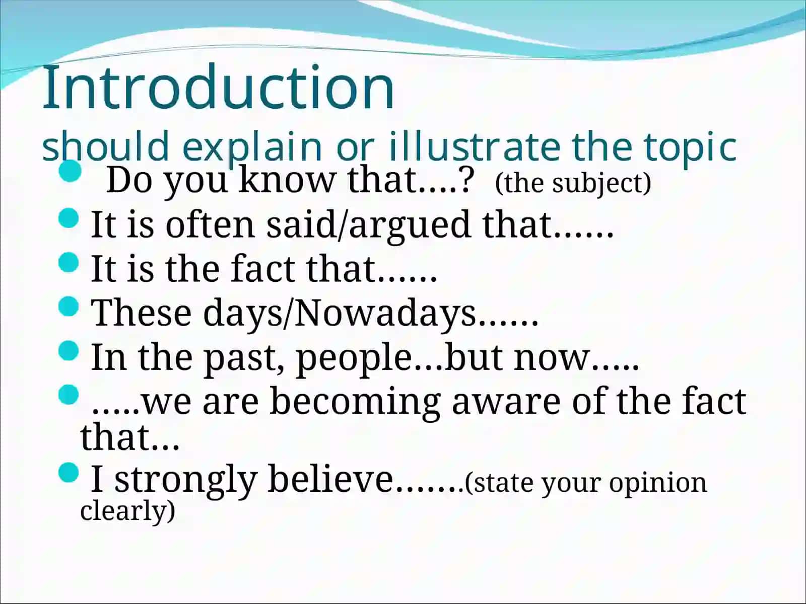 Opinion Essays 4