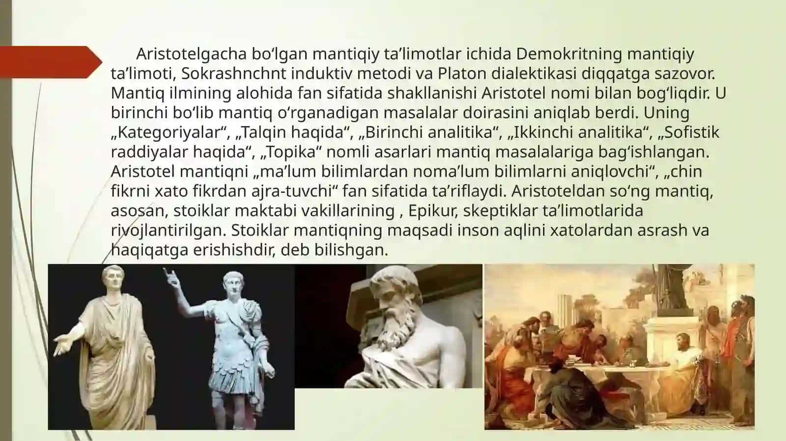 Aristoteldan keyingi davrda mantiq ilmi 4