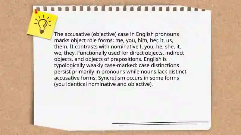 Typological categories of case 4