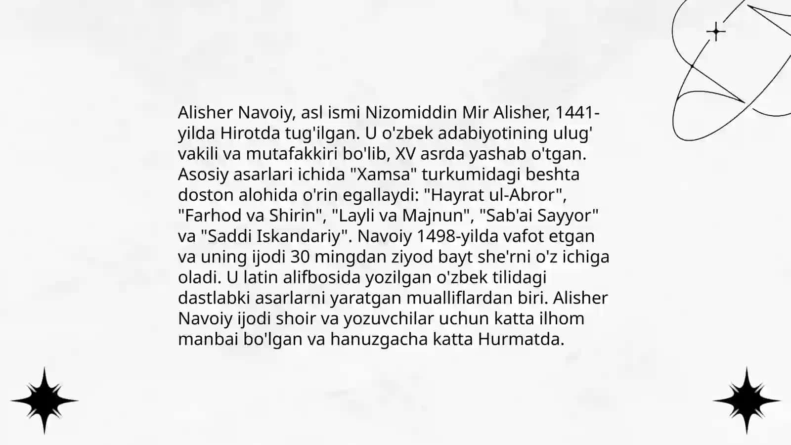 Alisher Navoiy 4