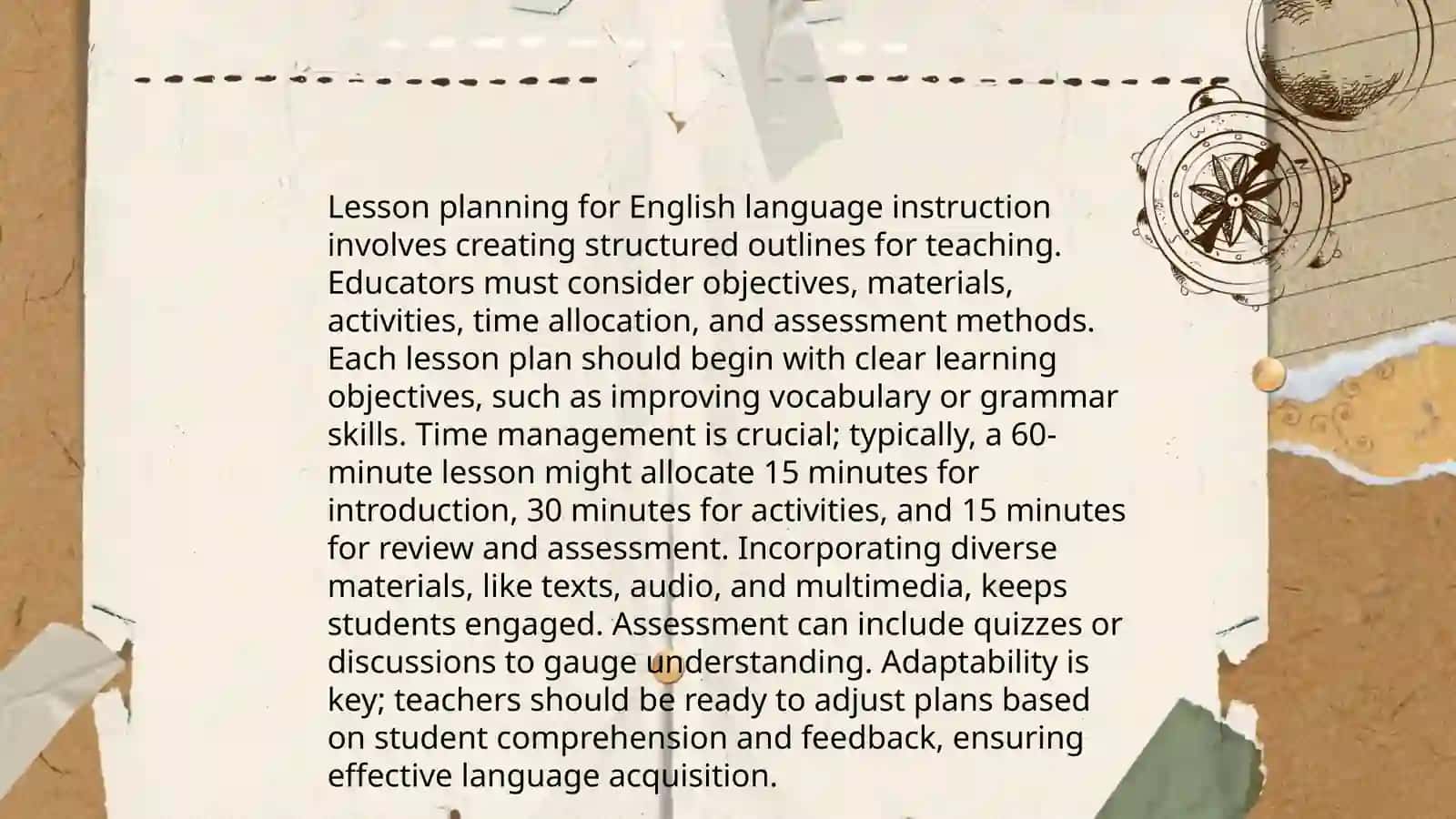 Difference between an individual lesson and a sequence of lessons 4