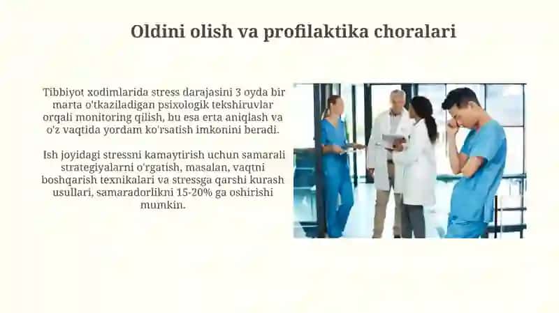 Tibbiyot hodimlarida emotsional holatlarning oziga xosligi: stress va uning bosqichlari 4