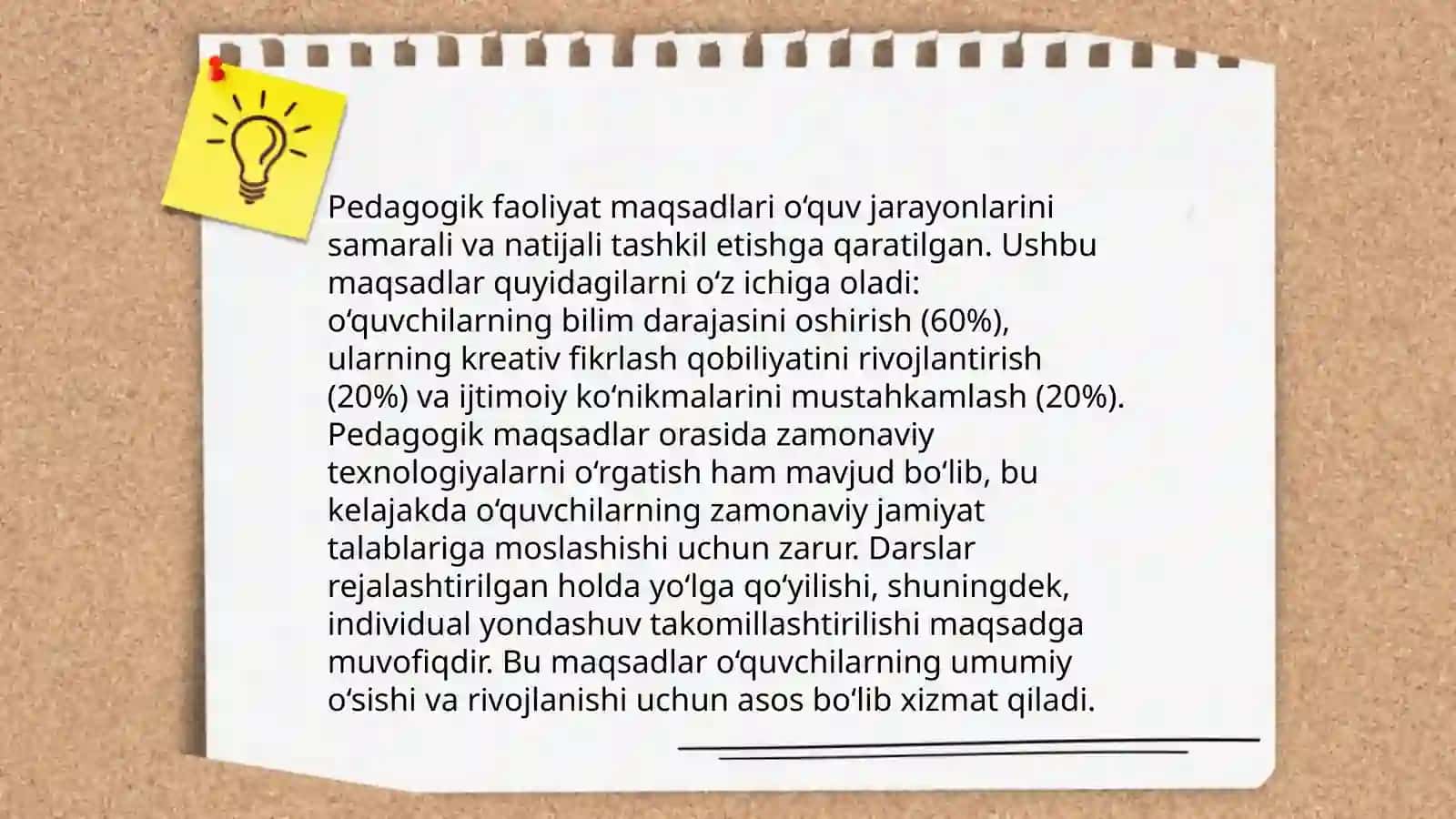 O'qituvchining shaxsiy ma'lumotlari 4