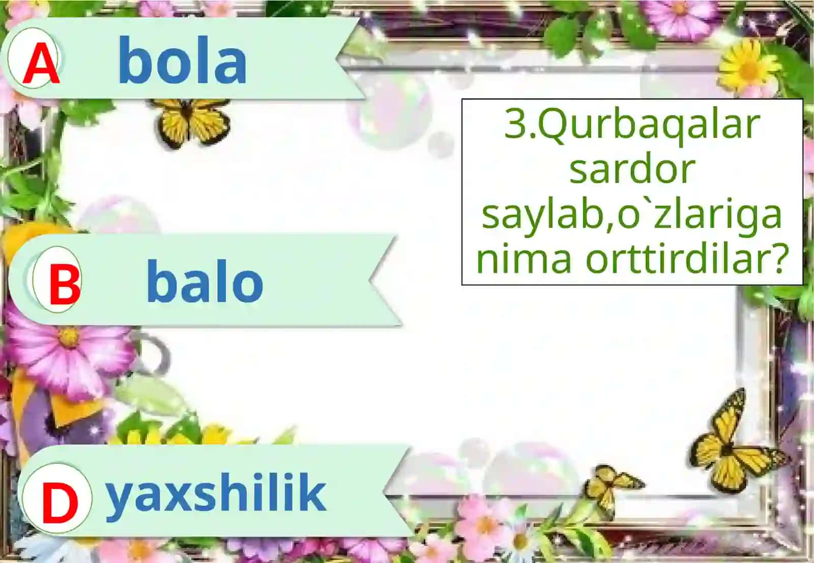 So`zdan so`zning farqi bor 4