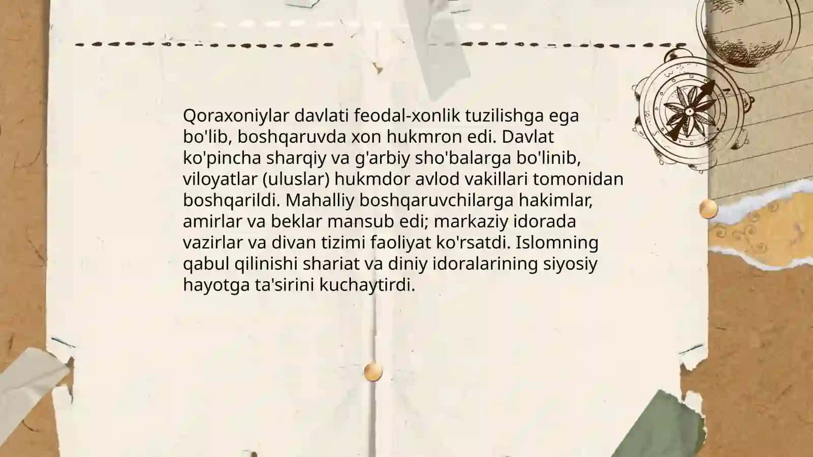 Qoraxoniylar 4