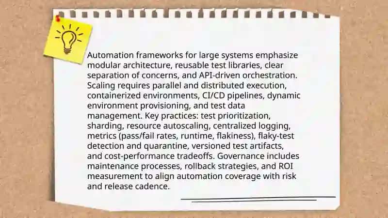 Testing Strategies for Large Software Systems 4
