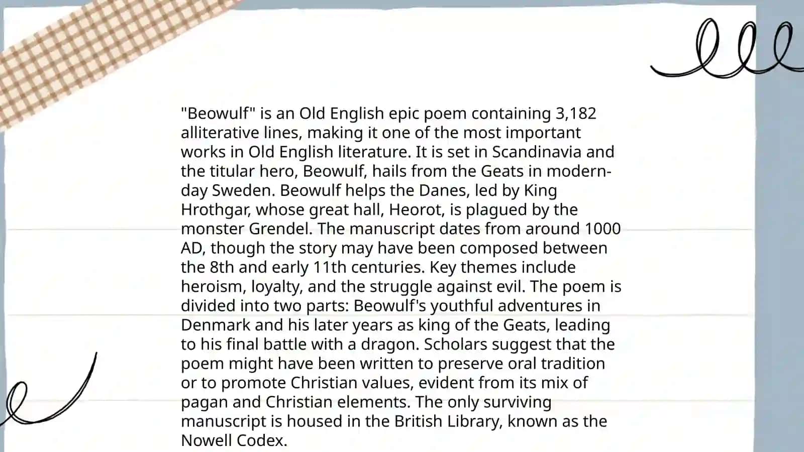 Old English literature 4