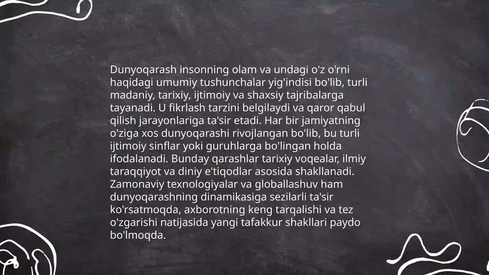 Dunyoqarashning mohiyati, tuzilishi va asosiy funksiyalari 4