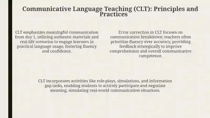 Modern Language Teaching Methods 4