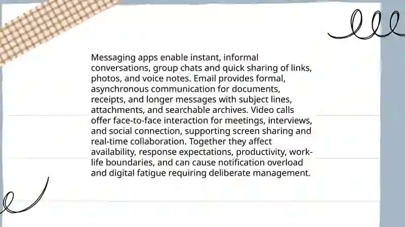 My digital life: How technology shapes my day 4