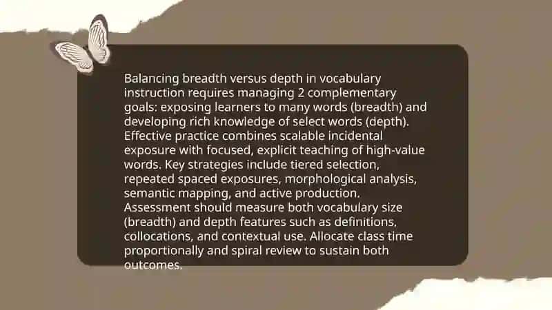 Teaching vocabulary 4