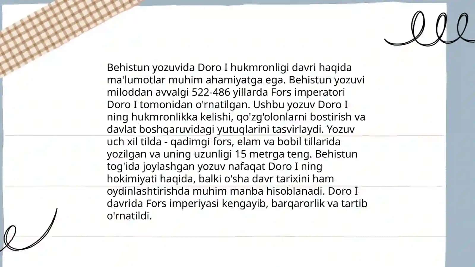 Behistun yozuvi 4