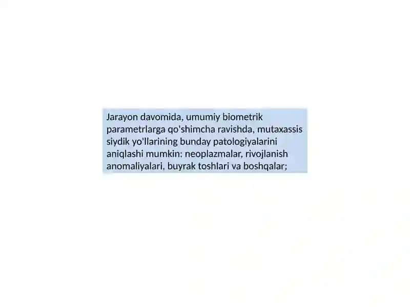 Buyrakvasiydikyo’llarininurlitekshirishusullari 4