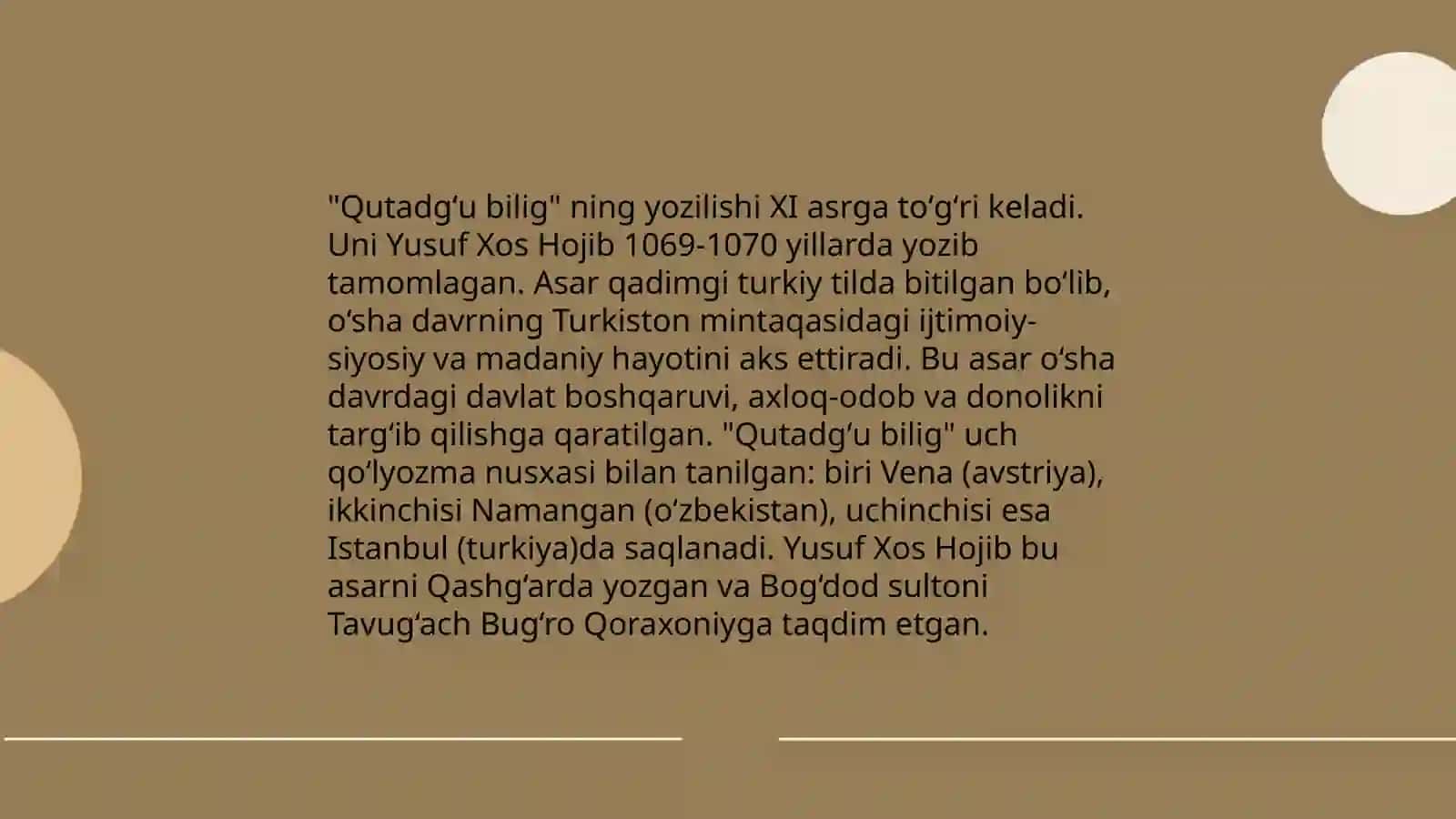 Qutadgʻu bilig 4