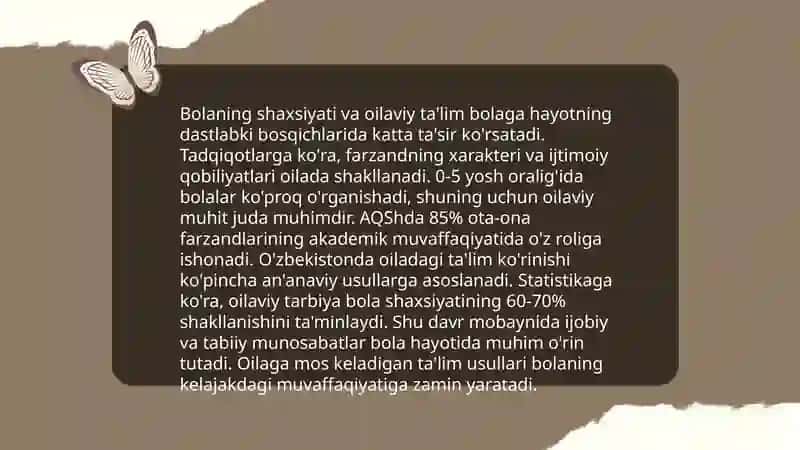 Tarbiyada oilaning oʻrni 4