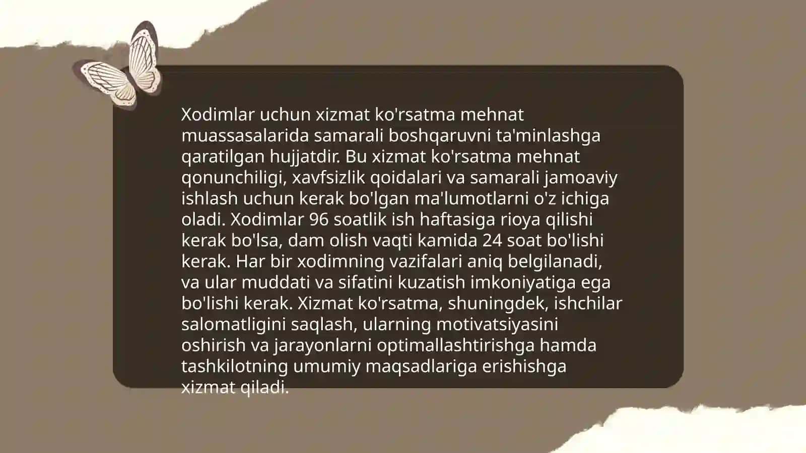 Ichki me'yoriy hujjatlar 4