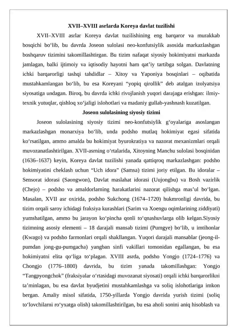 Koreya Tarixi 4
