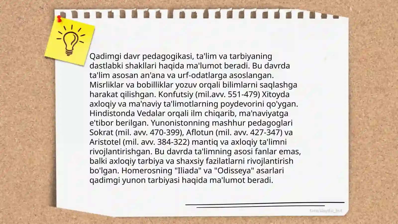 Pedagogika tarixi 4