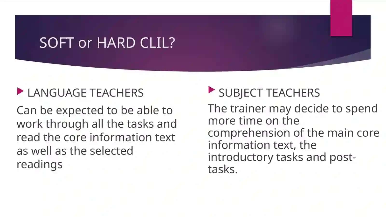 Developing practical activities for CLIL lessons and programmes 4
