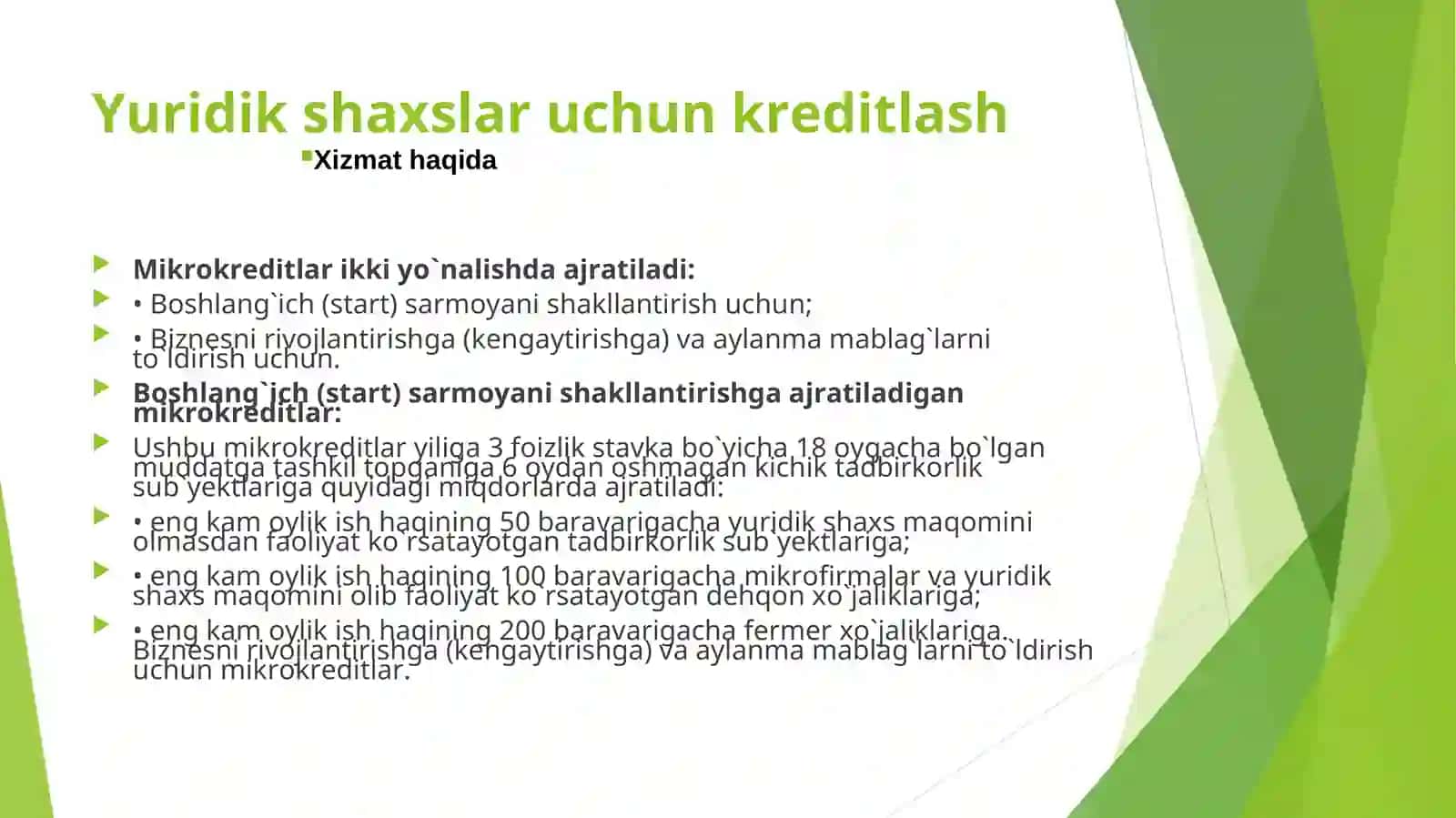 Bank va Moliya Xizmatlari 4