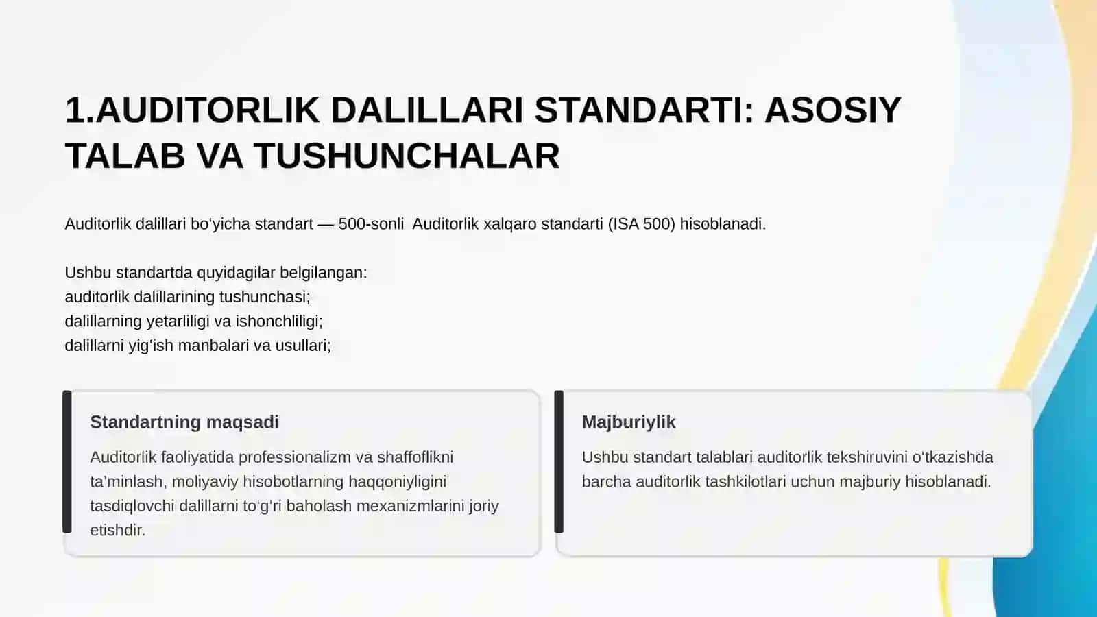 Auditning xalqaro standartlari 4