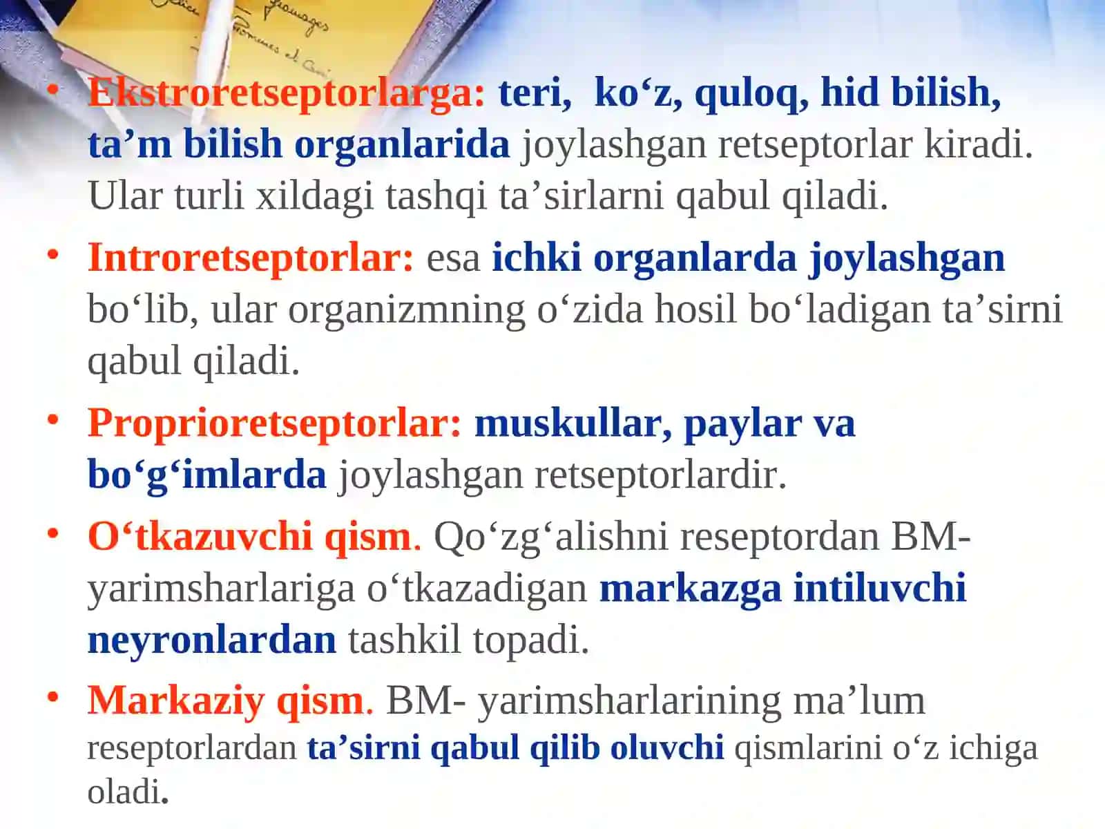Analizatorlarning yoshga xosxususiyatlari vagigiyenasi 4