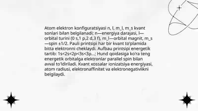 Davriy qonuning zamonaviy talqini 4