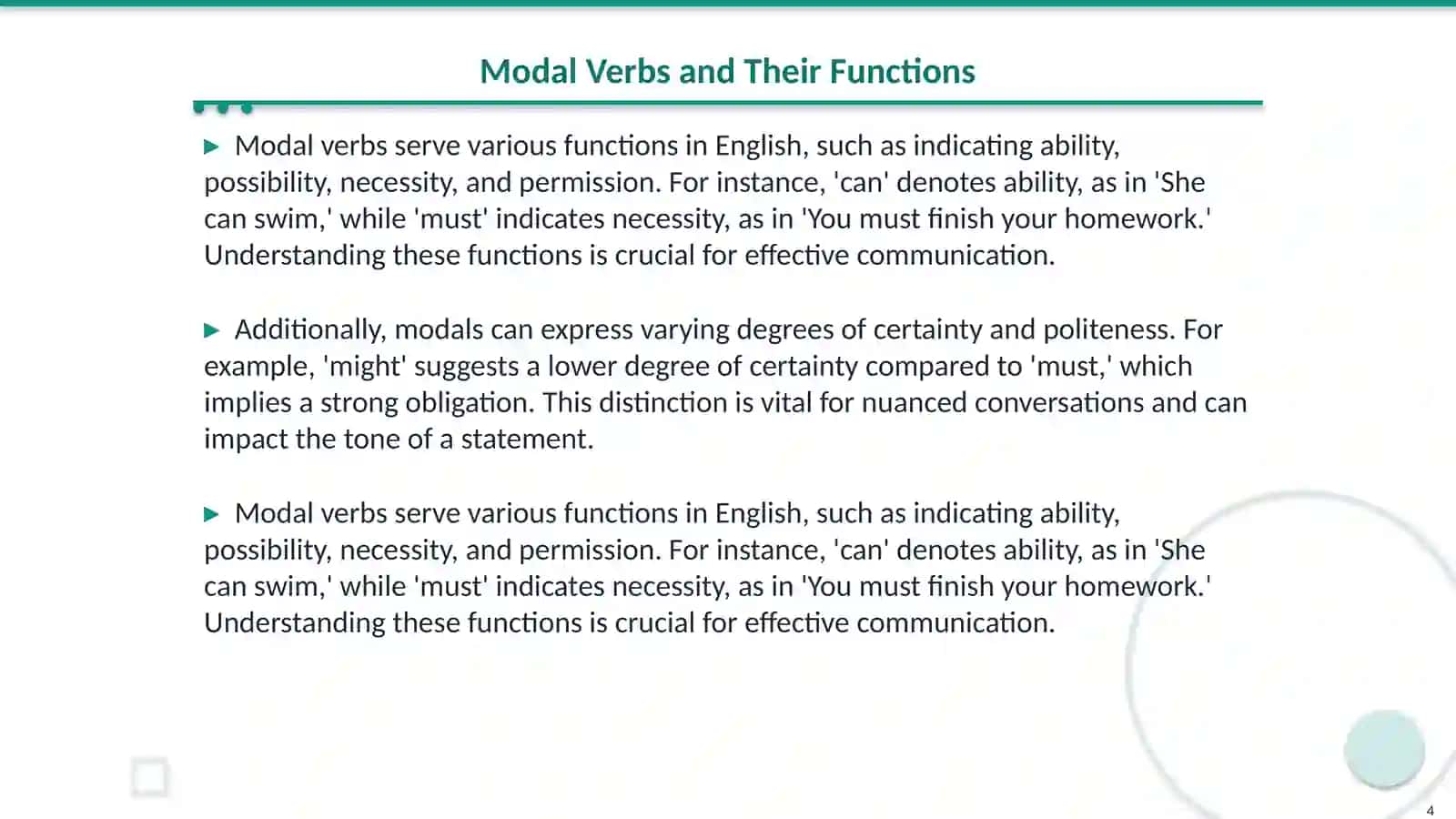 Modal 4