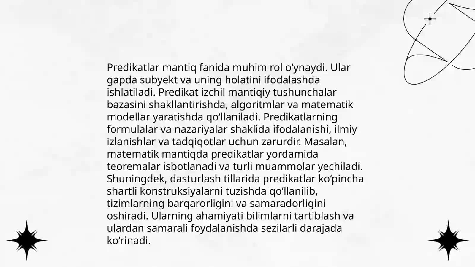 Matematik mantiq elementlar Usmonov 4