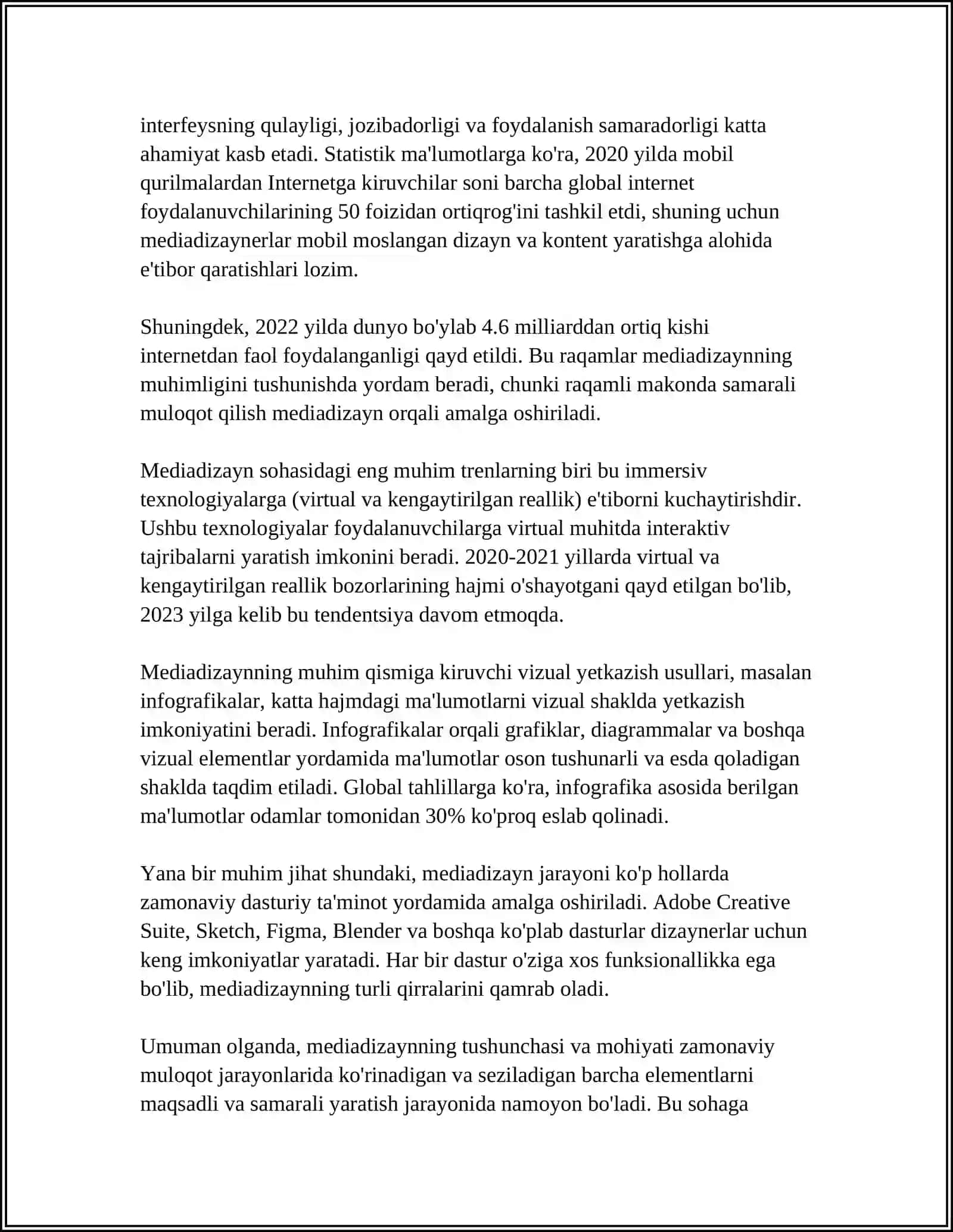 MEDIADIZAYN ASOSLARI FANI VA UNING AHAMIYATI 4