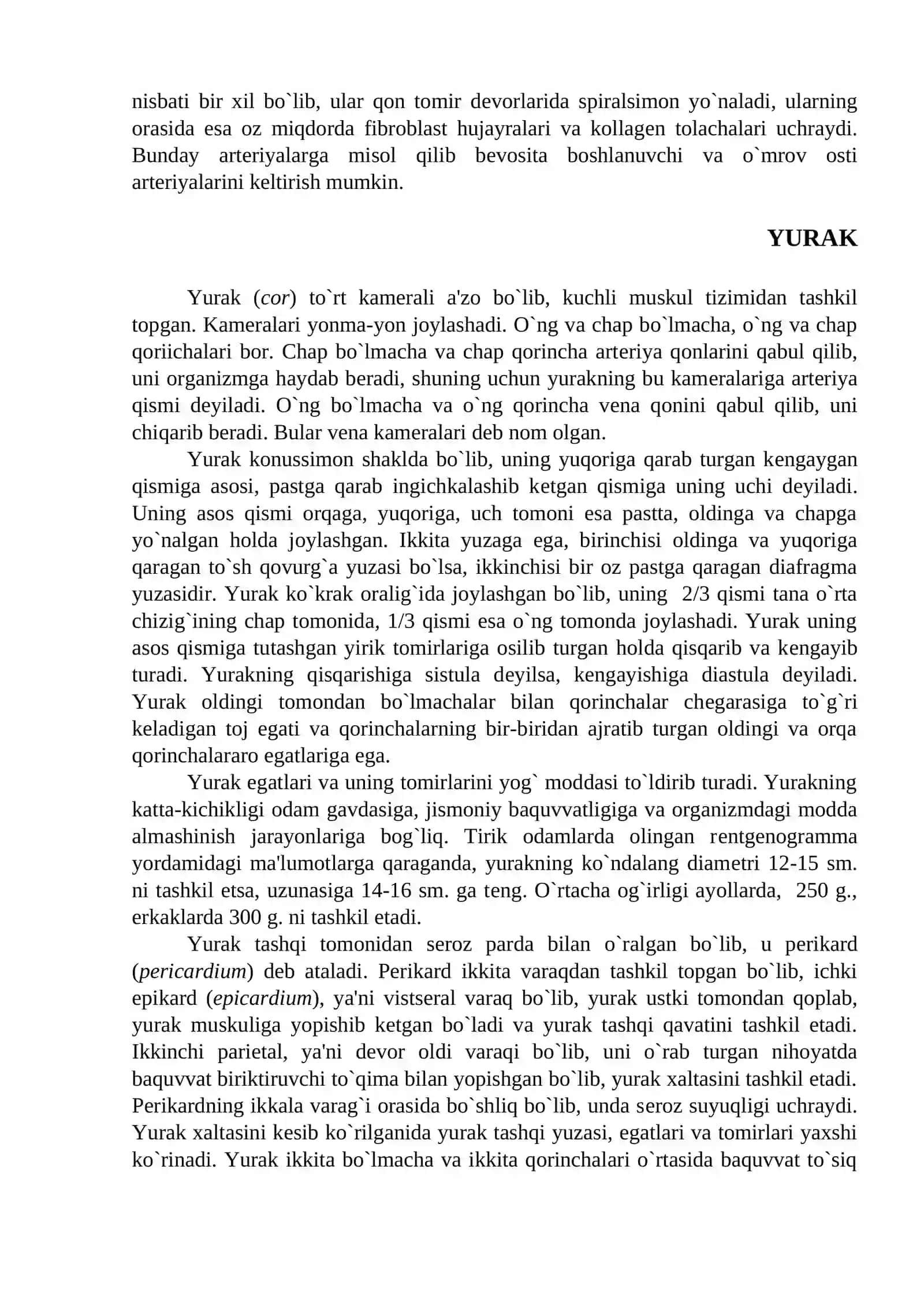 Tomirlar tizimi 4