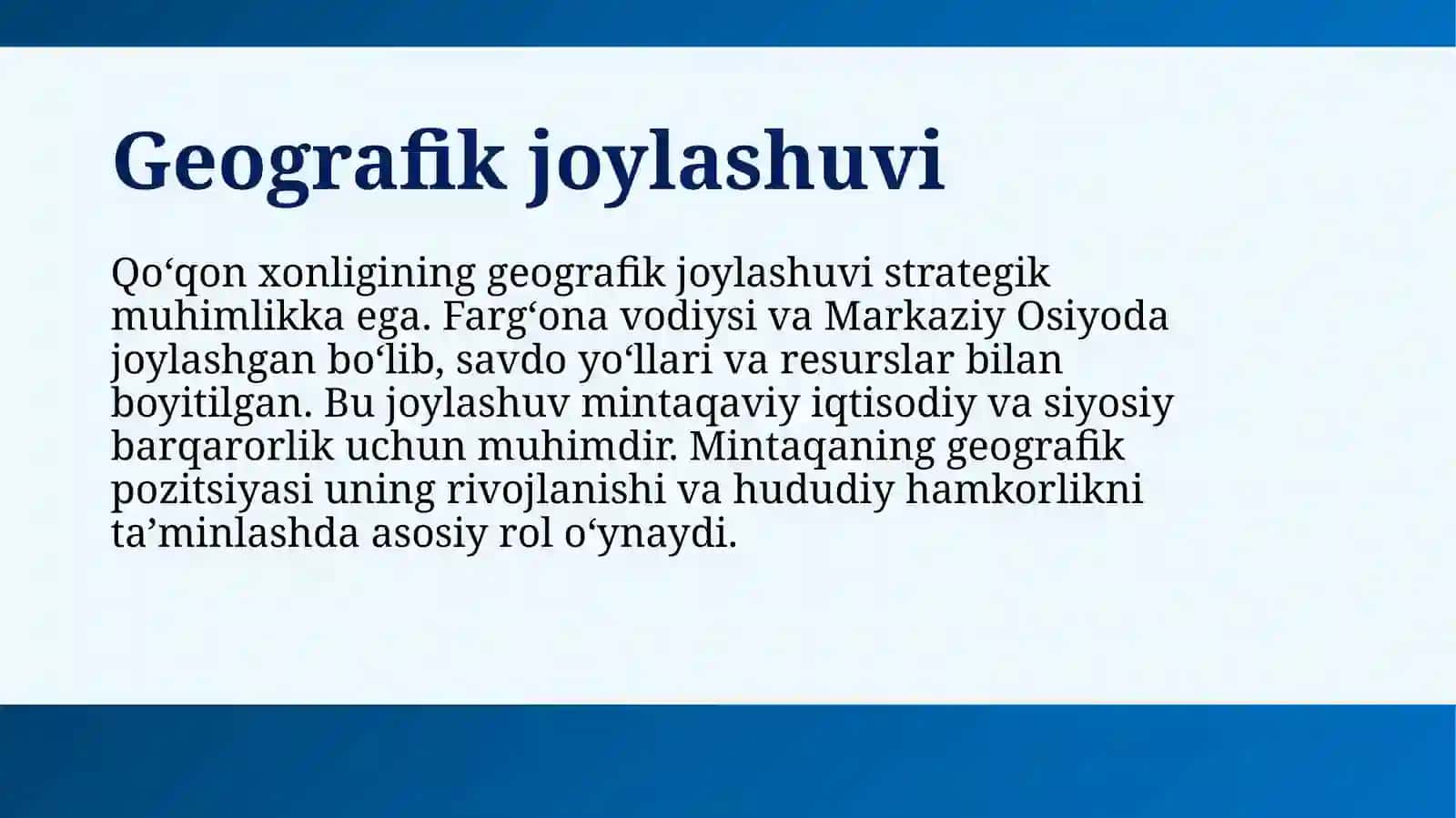 Qo‘qon xonligining tashkil topishi 4