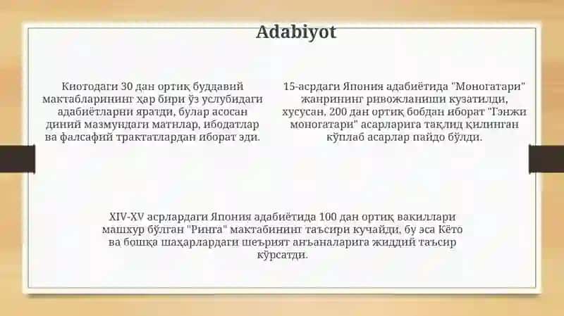 XIV XV asrlarda Yaponiya 4