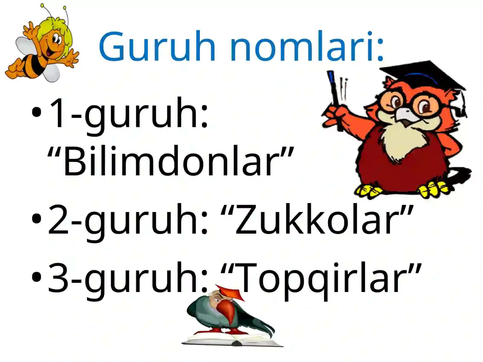 Gap bo‘laklari 4