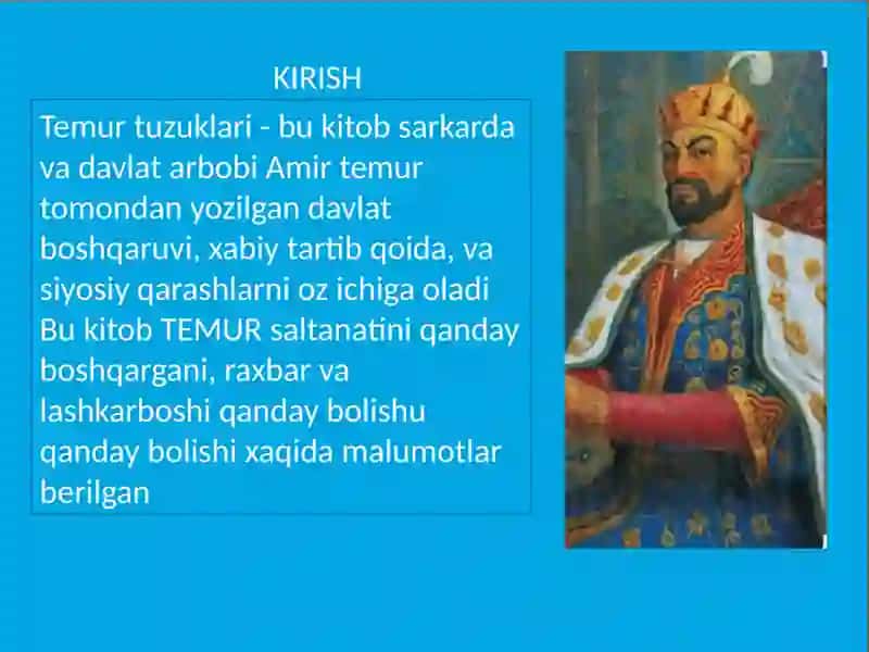 Temurtuzuklari 4