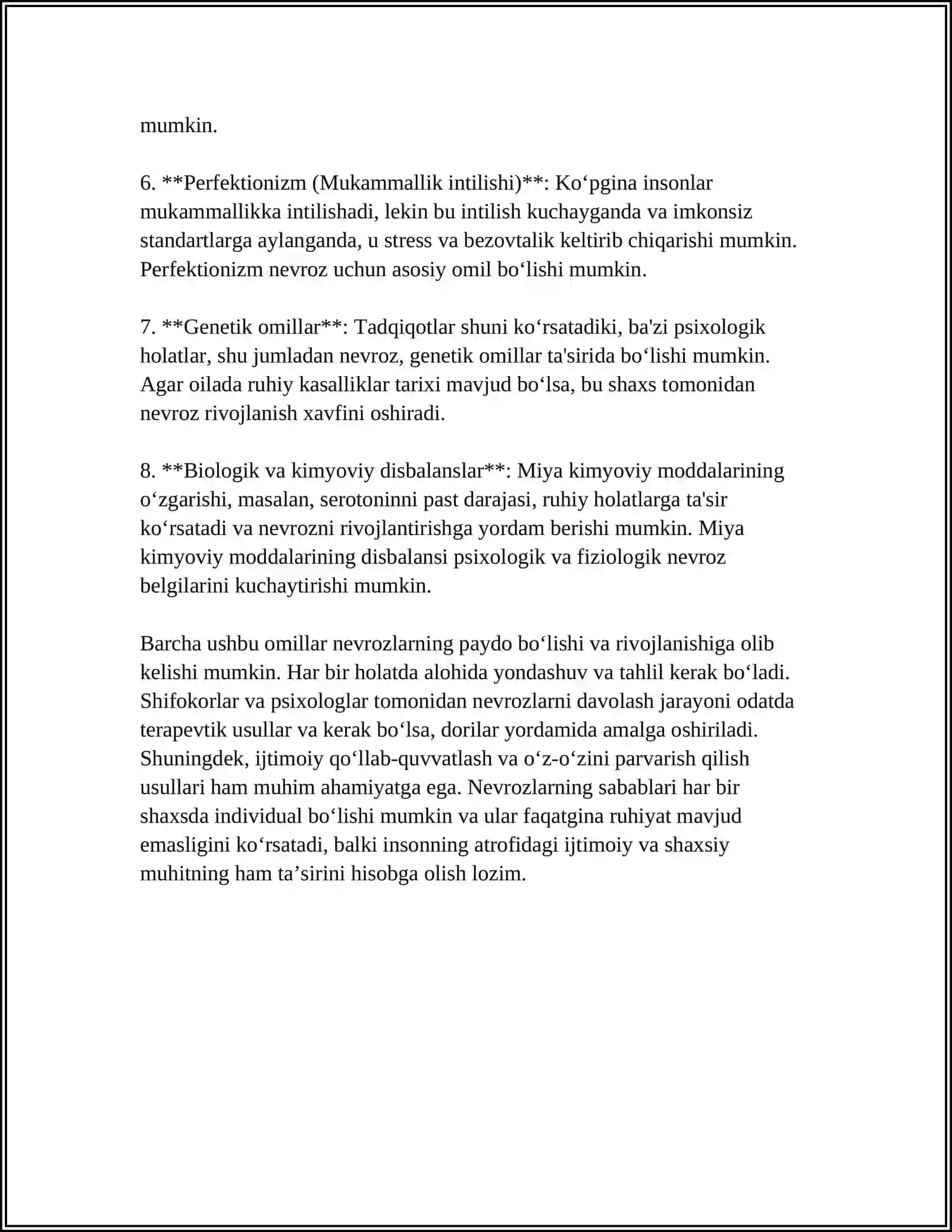 NEVROZ KASALLIGINI KELIB CHIQISHI SABABLARI VA OLDINI OLISH YOʻLLARI 4