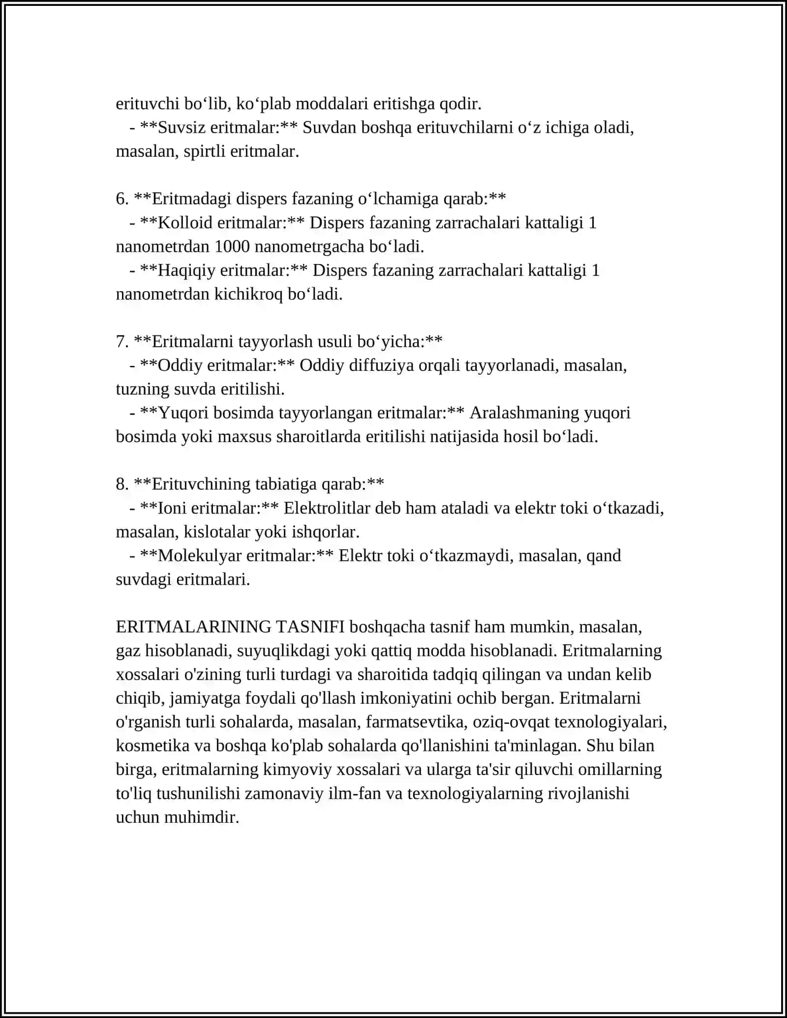ERITMALAR TAYYORLASH 4