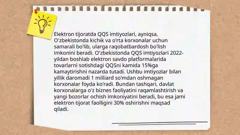 Qo'shilgan qiymat soliq imtiyozlari 4
