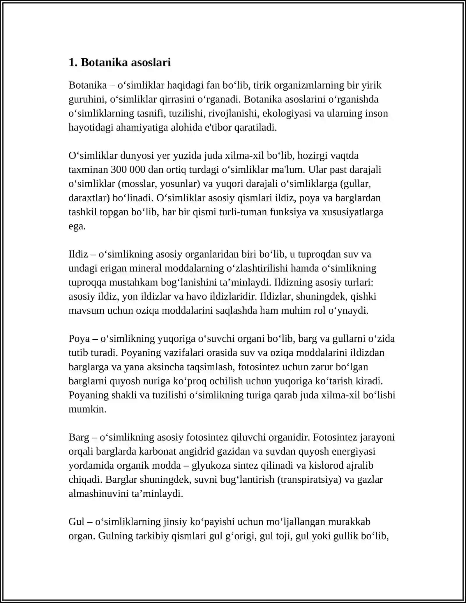 BOTANIKA 4