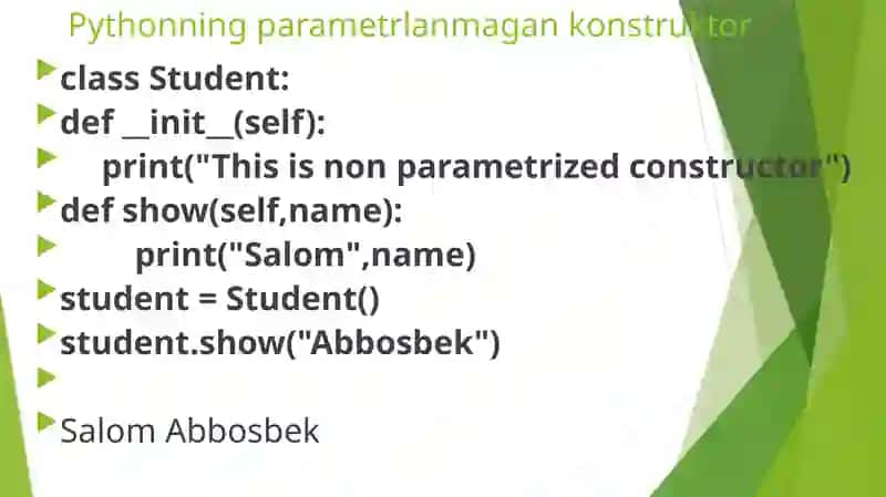 Sinflardakonstruktortushunchasi 4