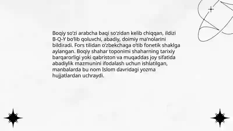 Boqiy shahar tarixi 4