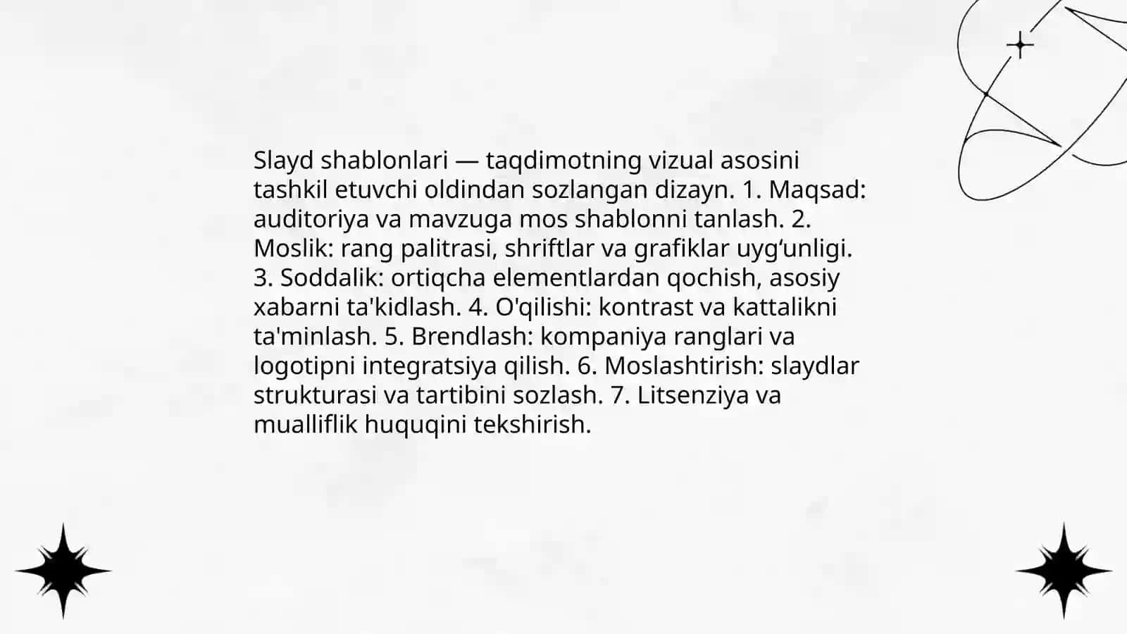 Slayd dizayni 4