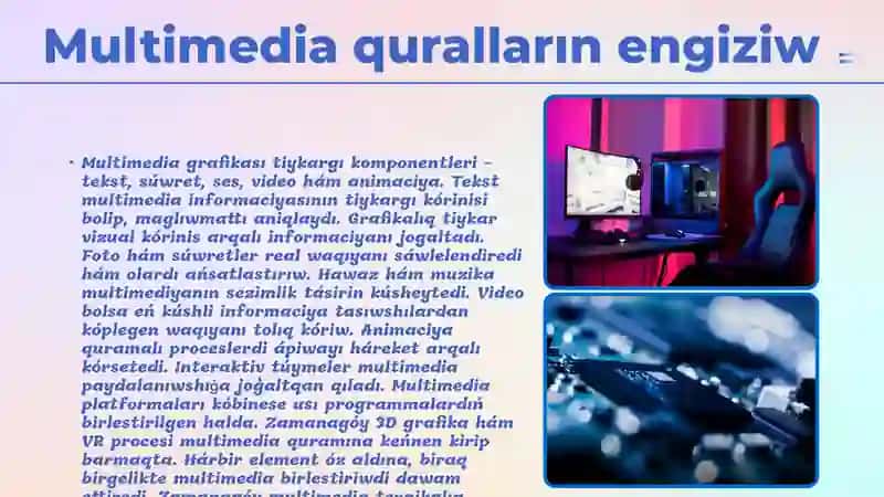 Multimedia ham onin zamanagoy tamiynati 4