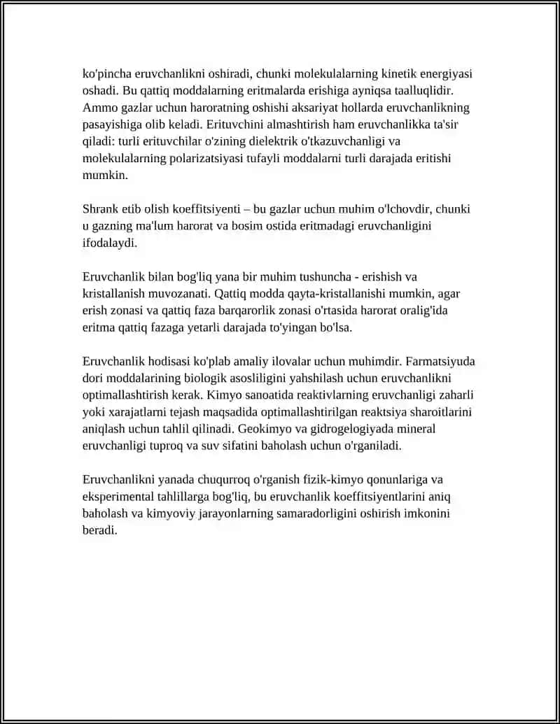 ERUVCHANLIK 4