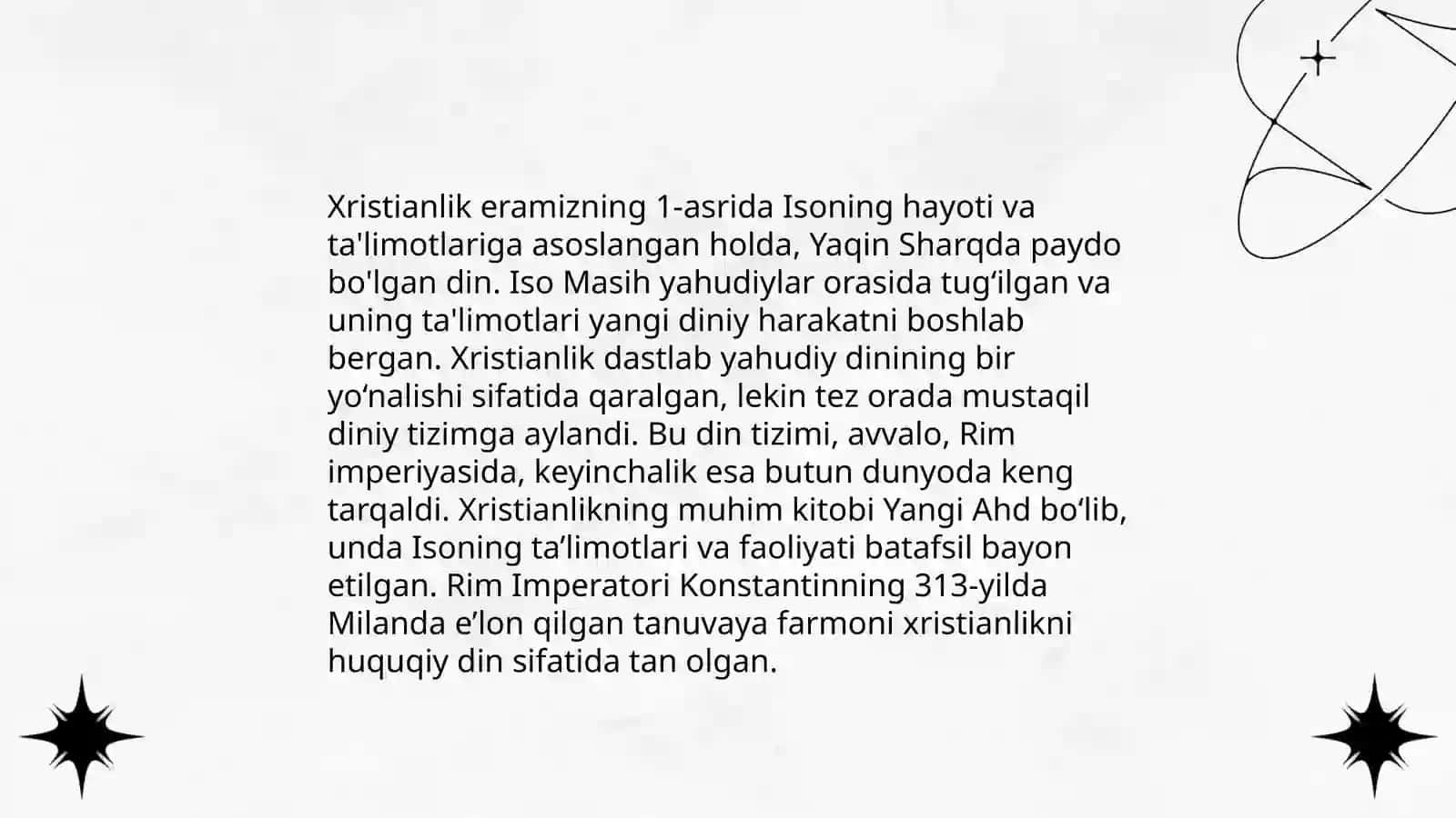 Xristian dini tarixi 4