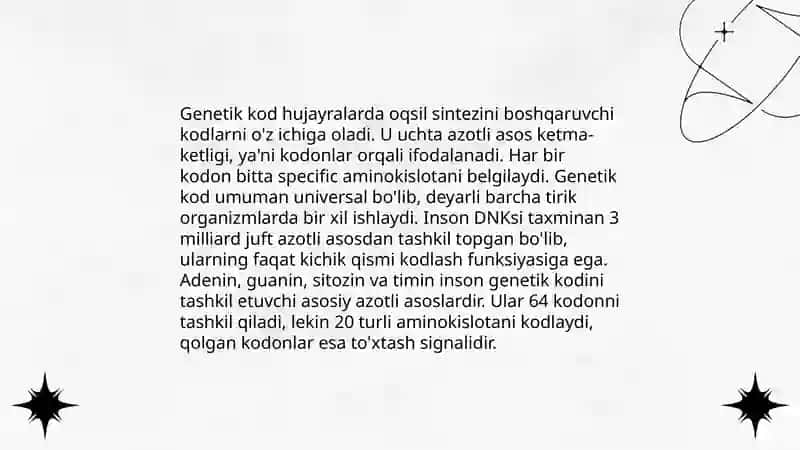 Umumiy genetika 4