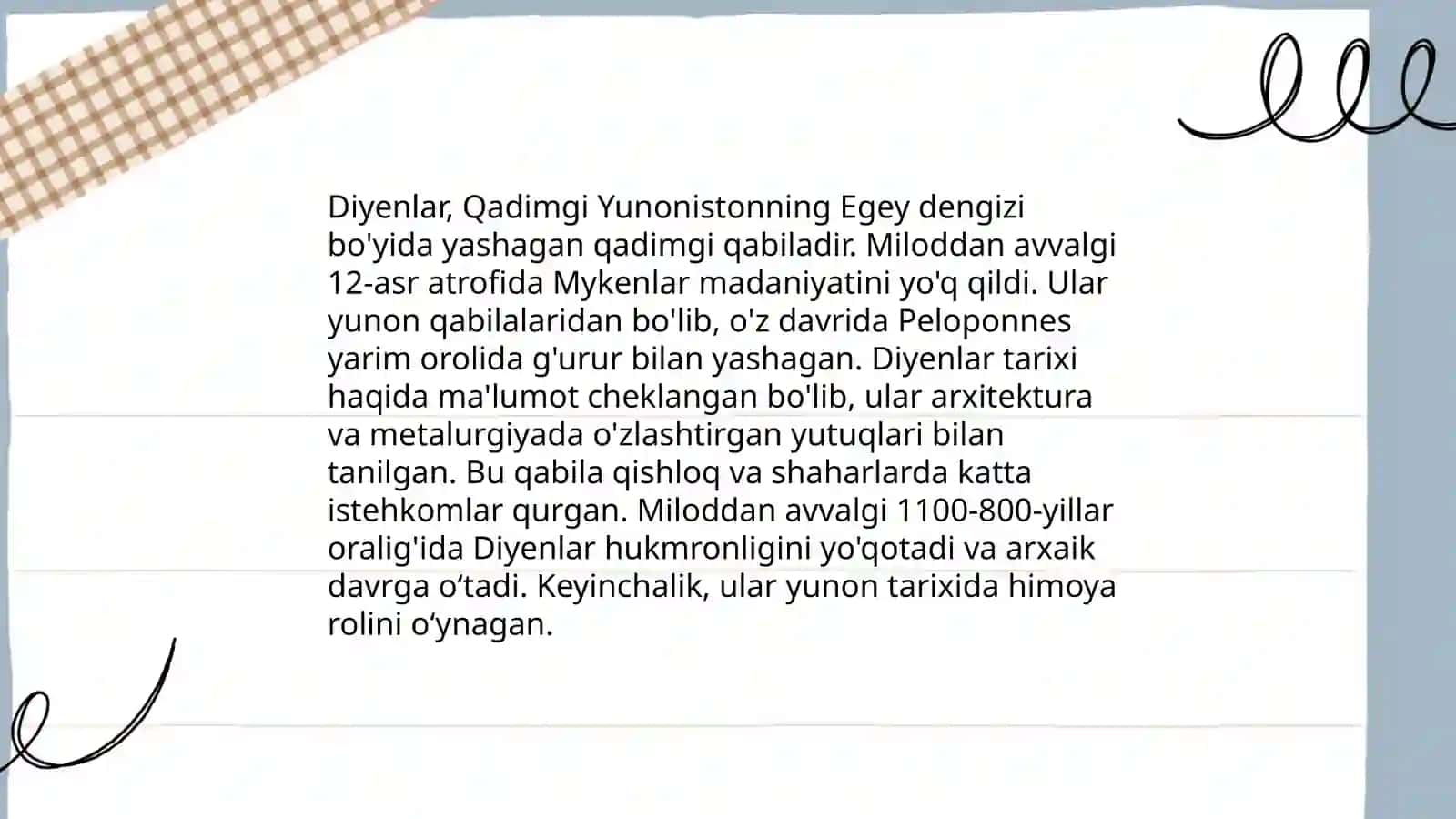Diyenlar 4