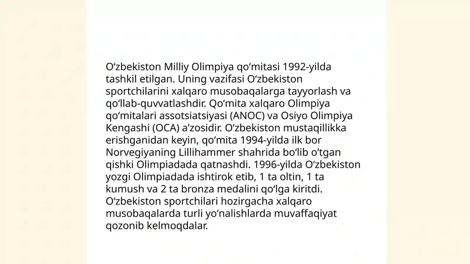 Oʻzbekistonda Olimpiya harakati 4